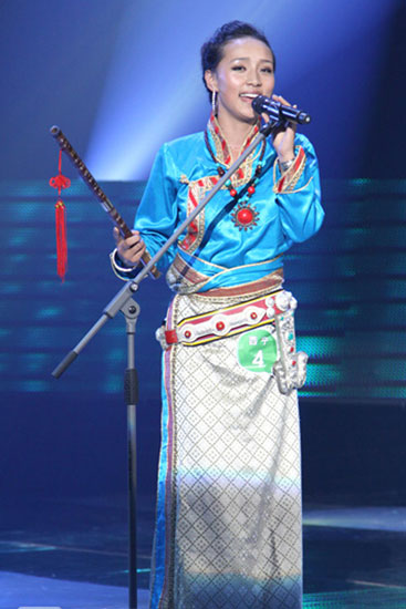 三朵藏族“花儿”进入30强晋级
