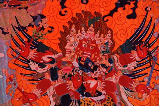 色拉寺举行色拉崩钦节